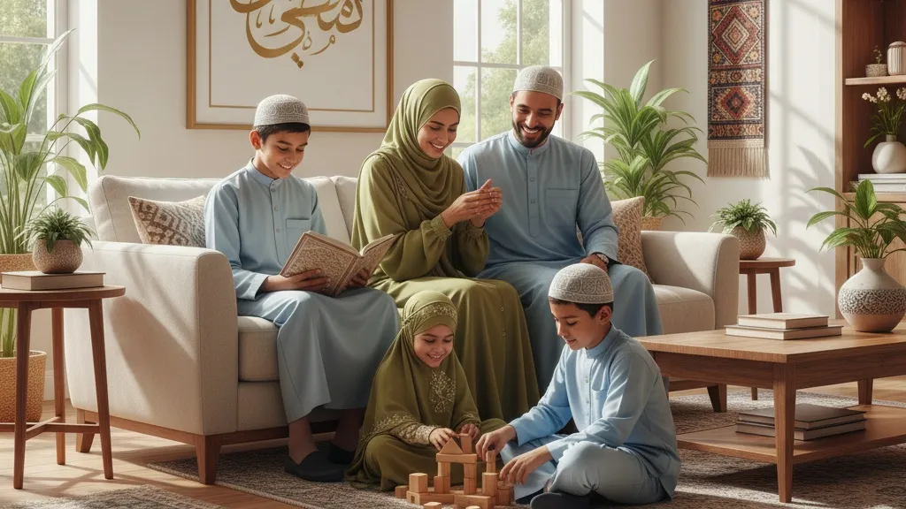 Kata-Kata Mutiara tentang Keluarga dalam Perspektif Islami (c) Ilustrasi AI