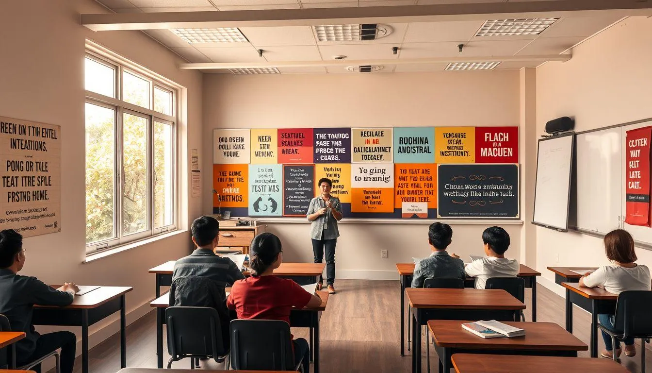 Manfaat Kata Mutiara dalam Lingkungan Kelas (c) Ilustrasi AI