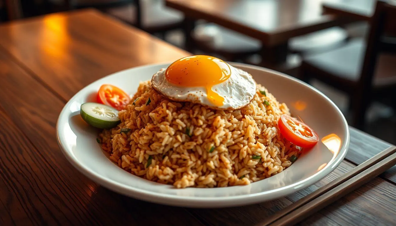 Contoh Kata-kata Nasi Goreng Lucu untuk Caption (c) Ilustrasi AI