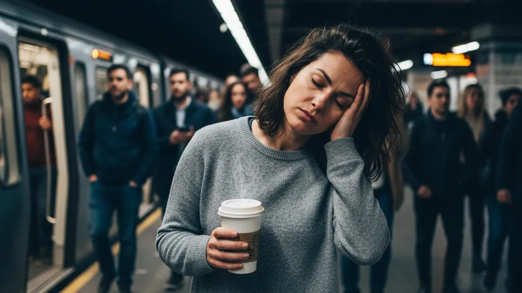 Meme dan Status WA Ngantuk yang Viral (c) Ilustrasi AI