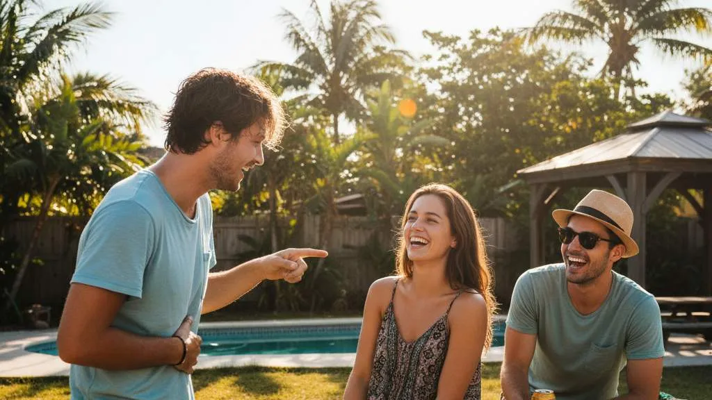 Tips Membuat Kata-Kata Panas Matahari Lucu yang Menarik (c) Ilustrasi AI