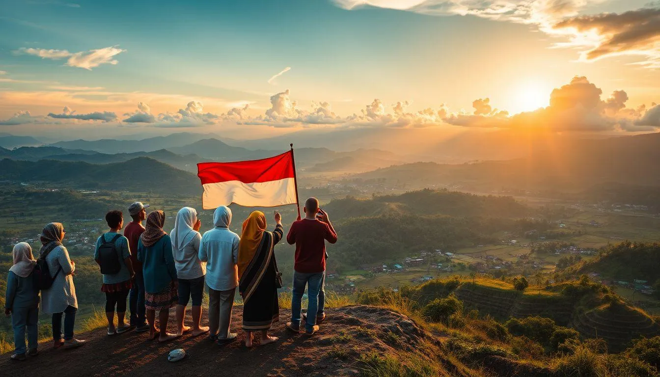 Kata-Kata Pancasila Keren yang Reflektif dan Puitis (c) Ilustrasi AI