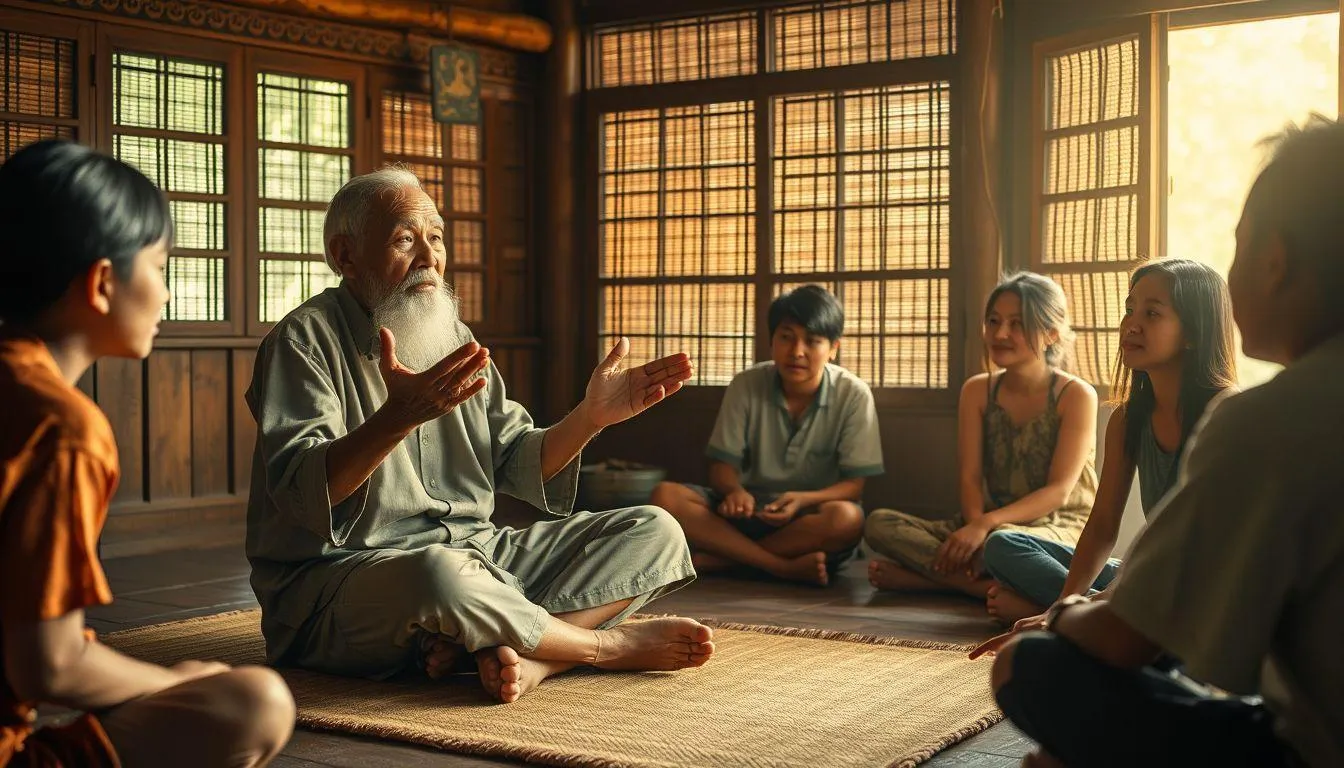 Manfaat Kata Kata Pantun Motivasi dalam Kehidupan Sehari-hari (c) Ilustrasi AI