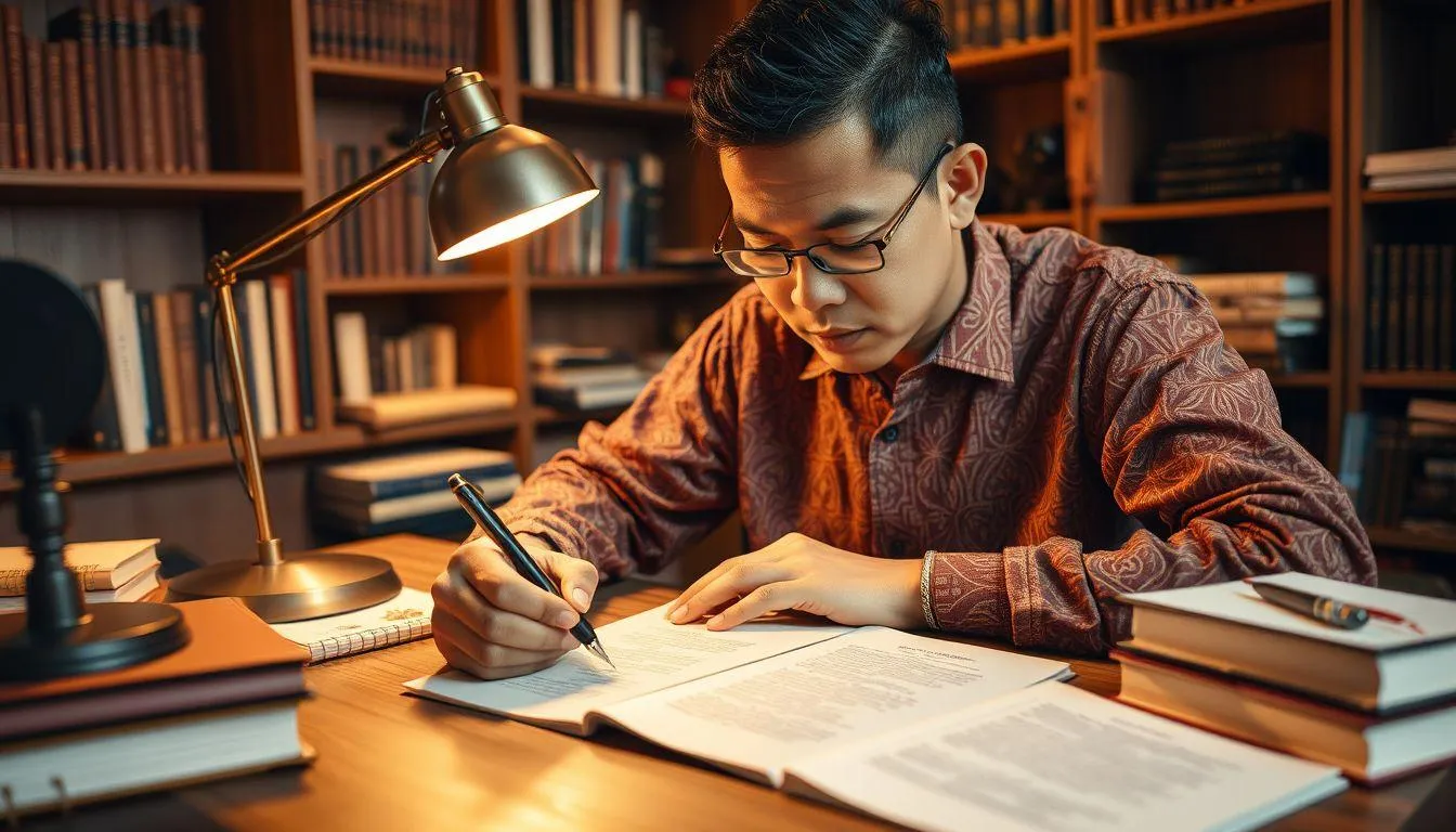 Cara Membuat Kata Kata Pantun Motivasi yang Efektif (c) Ilustrasi AI