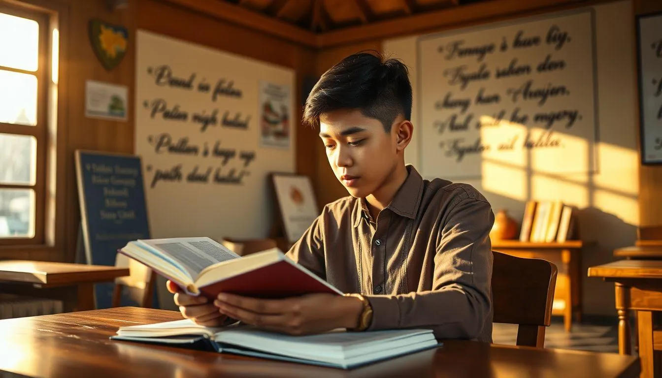 Koleksi Kata Kata Pantun Motivasi Terpilih (c) Ilustrasi AI