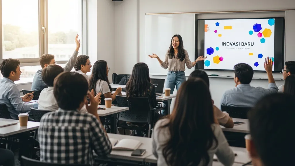 Tips Menyampaikan Kata-Kata Penutup Presentasi Lucu (c) Ilustrasi AI