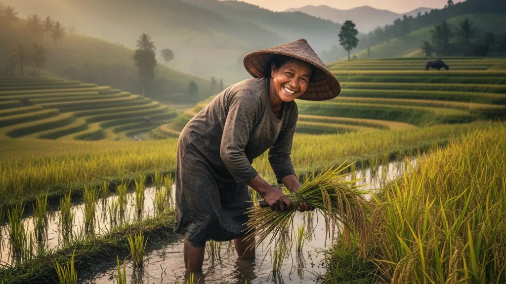 Pengertian dan Karakteristik Kata Kata Petani Lucu (c) Ilustrasi AI