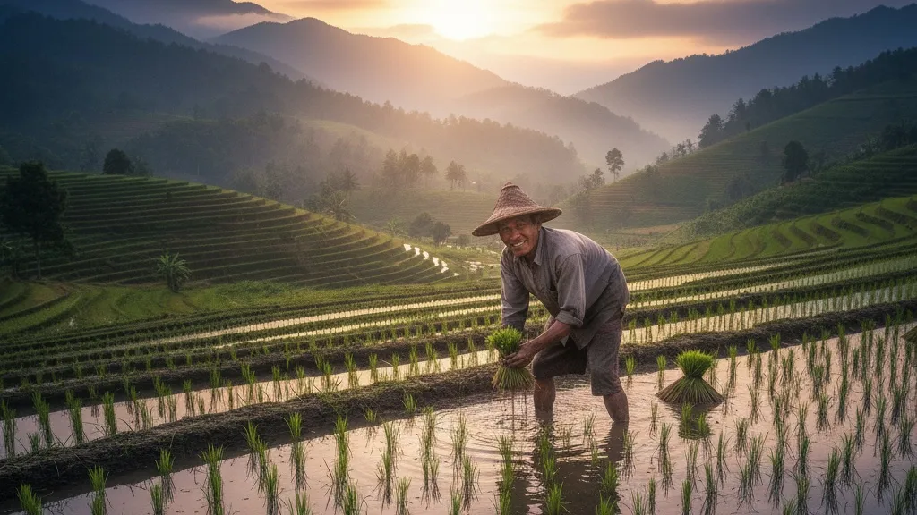 Tema-Tema Populer dalam Humor Petani (c) Ilustrasi AI