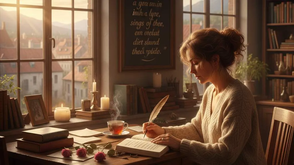 Kata-Kata Puitis Keren tentang Cinta dan Perasaan (c) Ilustrasi AI