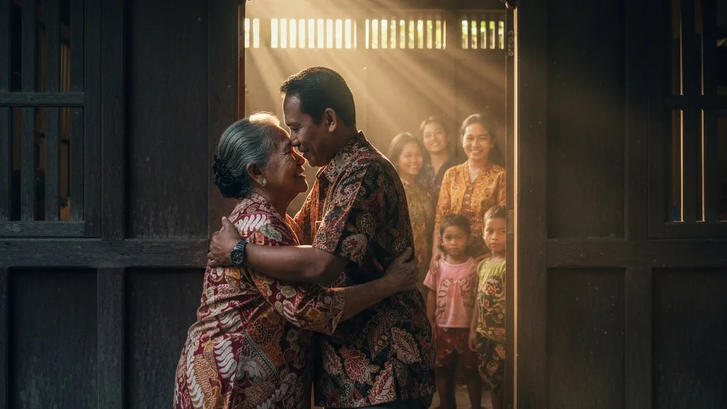 Manfaat Kata-Kata Pulang Kampung Lucu dalam Perjalanan (c) Ilustrasi AI