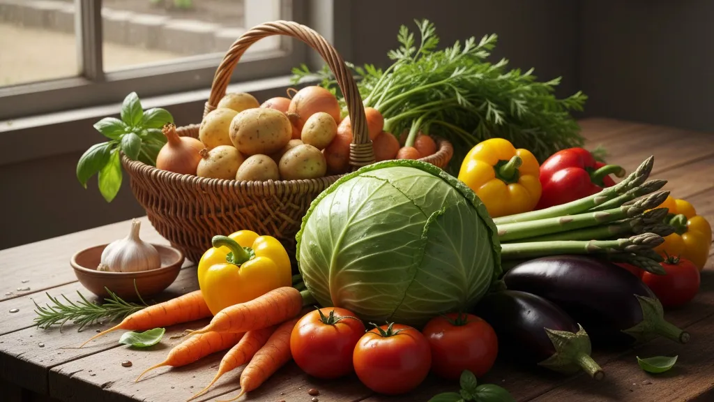 Jenis-Jenis Kata-Kata Sayuran Lucu Populer (c) Ilustrasi AI