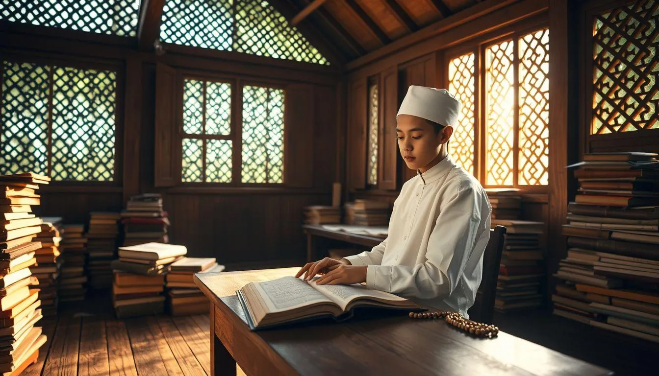 Kata Kata Selamat Hari Santri Penuh Harapan dan Doa (c) Ilustrasi AI