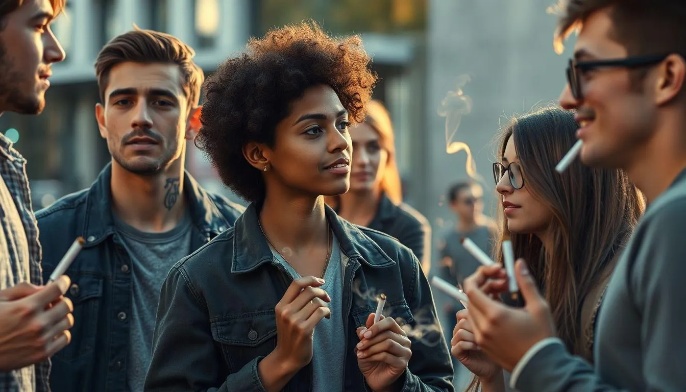 Dampak Sosial dan Budaya Ungkapan Perokok (c) Ilustrasi AI