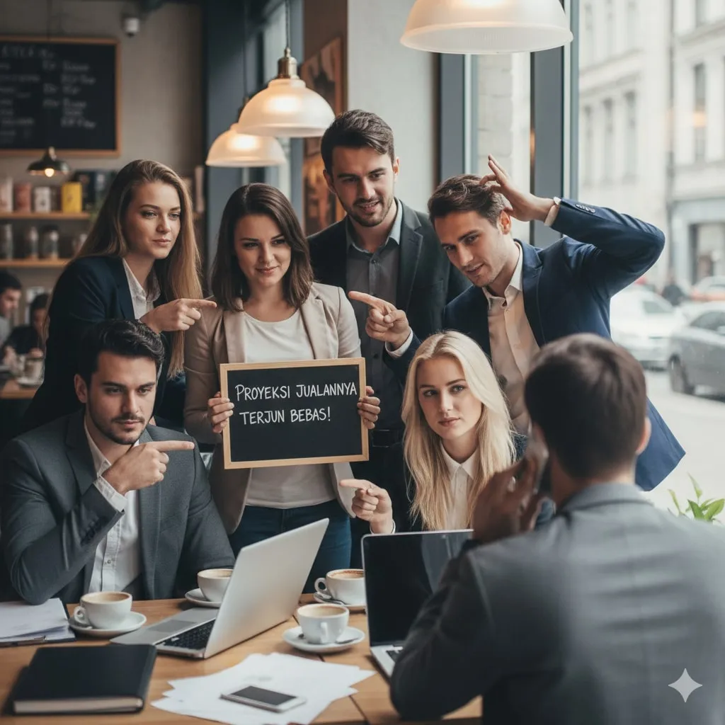 Sindiran Bijak untuk Rekan Kerja yang Tidak Profesional (c) Ilustrasi AI