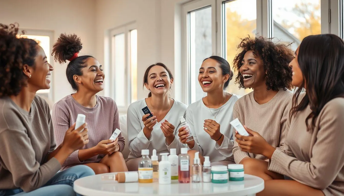 Dampak Positif Humor dalam Dunia Skincare (c) Ilustrasi AI