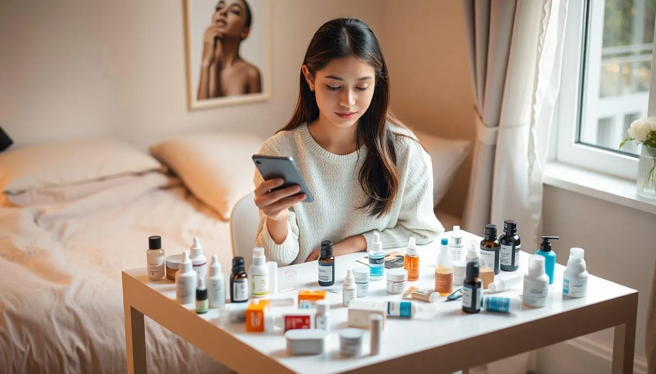 Tips Membuat Kata-Kata Skincare Lucu yang Viral (c) Ilustrasi AI