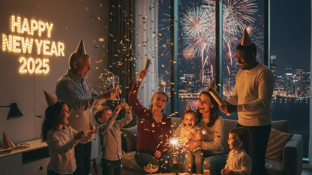 Pengertian dan Makna Kata-kata Tahun Baru Lucu (c) Ilustrasi AI