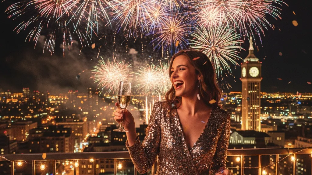 Manfaat Psikologis dan Sosial Kata-kata Tahun Baru Lucu (c) Ilustrasi AI