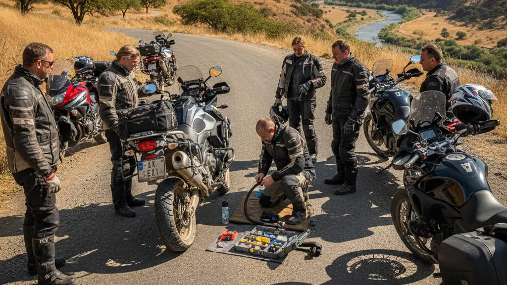 Kata-Kata Touring Lucu tentang Realita vs Ekspektasi (c) Ilustrasi AI