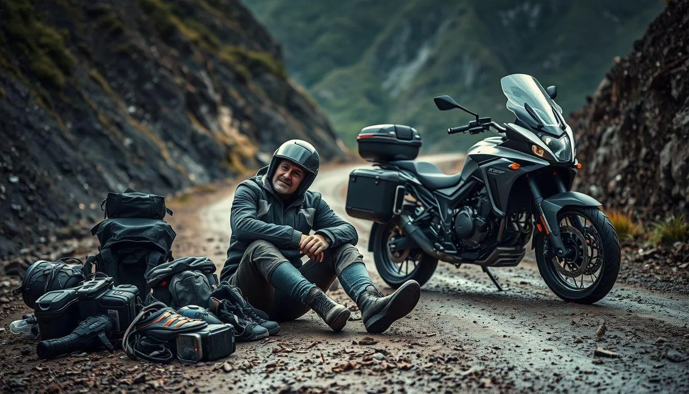 Kata-Kata Touring Lucu tentang Realita vs Ekspektasi (c) Ilustrasi AI