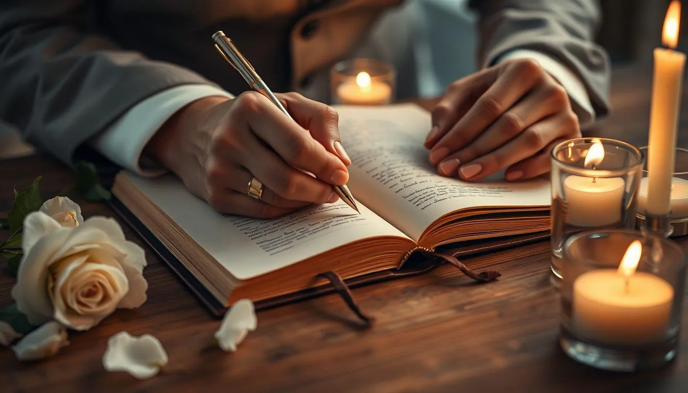 Tips Menulis Ucapan Pernikahan yang Berkesan (c) Ilustrasi AI