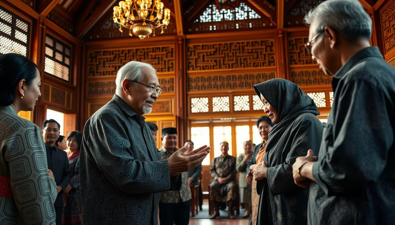 Konteks Penggunaan Bahasa Jawa Halus dalam Mengucapkan Terima Kasih (c) Ilustrasi AI