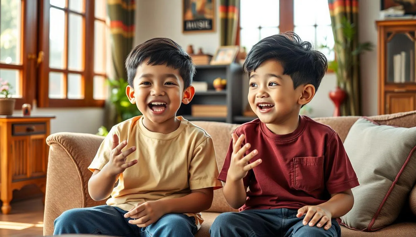 Pengertian dan Karakteristik Kata-Kata Upin Ipin Lucu (c) Ilustrasi AI