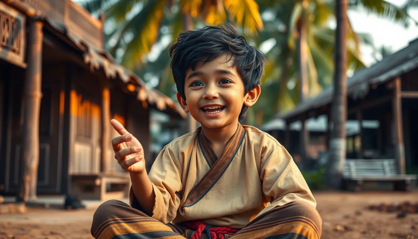 Pantun Jarjit yang Jenaka dan Menghibur (c) Ilustrasi AI