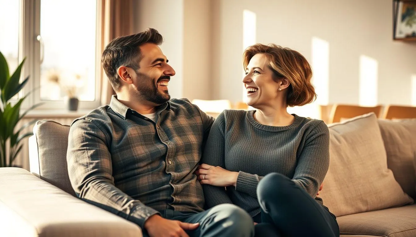 Manfaat Kata Lucu dalam Hubungan Suami Istri (c) Ilustrasi AI