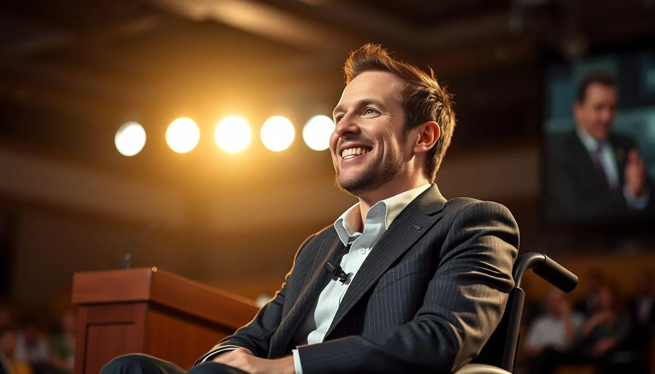 Pengertian dan Makna Kata Motivasi Hidup Nick Vujicic (c) Ilustrasi AI