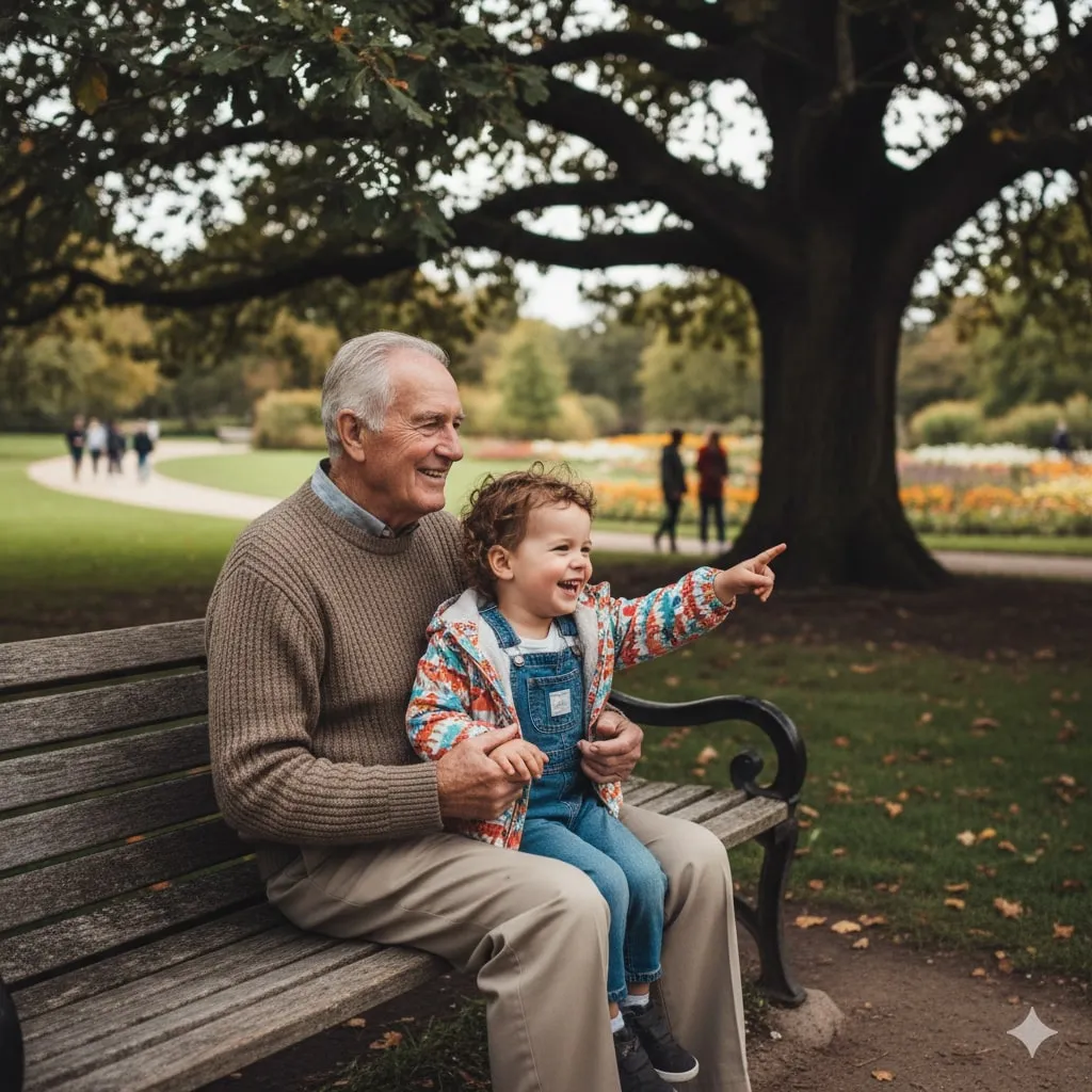 Manfaat Kata Mutiara Cucu Pertama dalam Keluarga (c) Ilustrasi AI