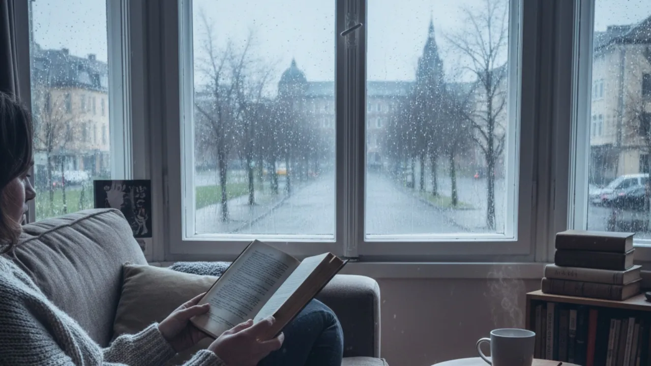 Inspirasi Menulis Kata Mutiara Hujan di Pagi Hari (c) Ilustrasi AI