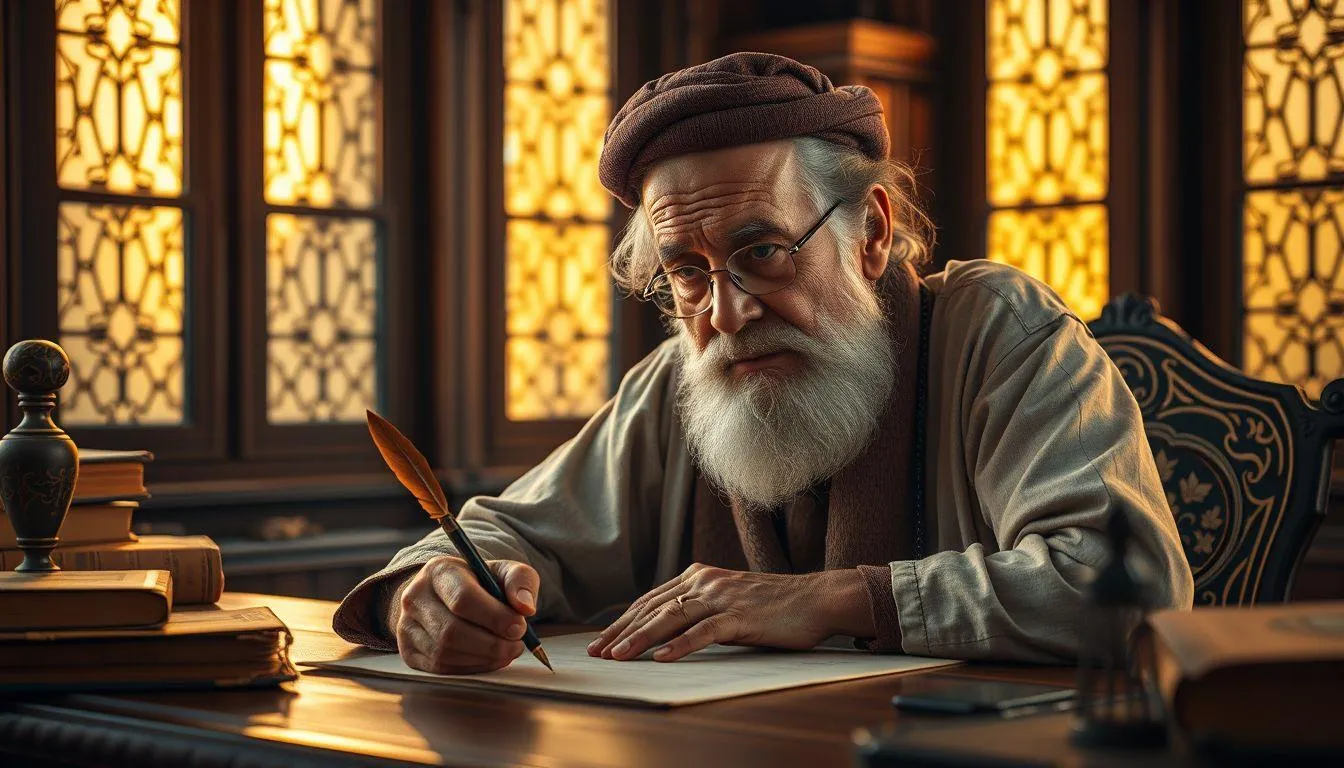 Pengertian dan Makna Kata Mutiara Kahlil Gibran (c) Ilustrasi AI