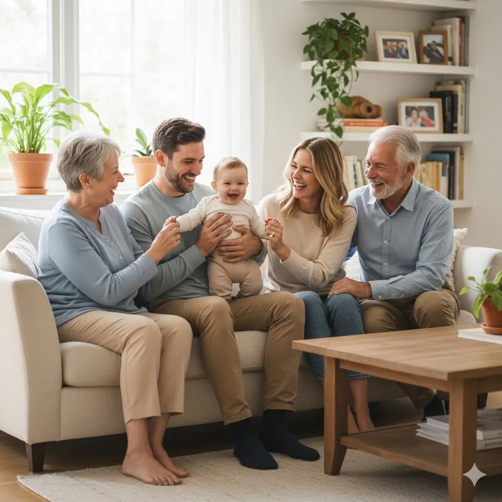 Pengertian dan Makna Keluarga dalam Kehidupan  (c) Ilustrasi AI