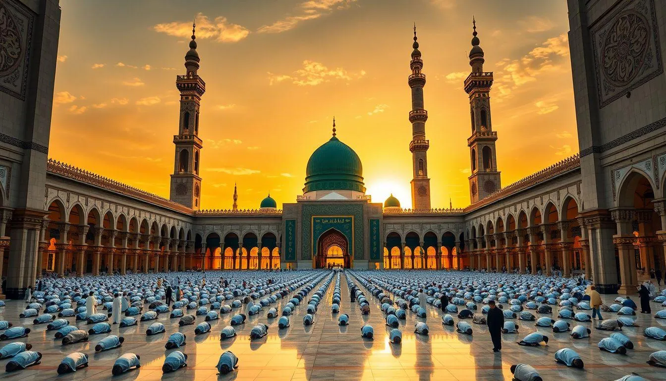 Pengertian dan Makna Kata Mutiara Masjid Nabawi (c) Ilustrasi AI