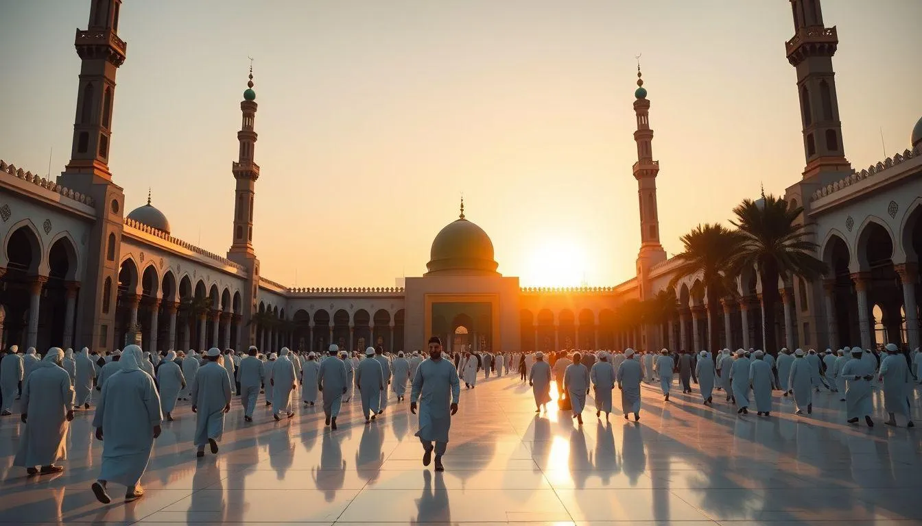 Doa dan Harapan Mengunjungi Masjid Nabawi (c) Ilustrasi AI