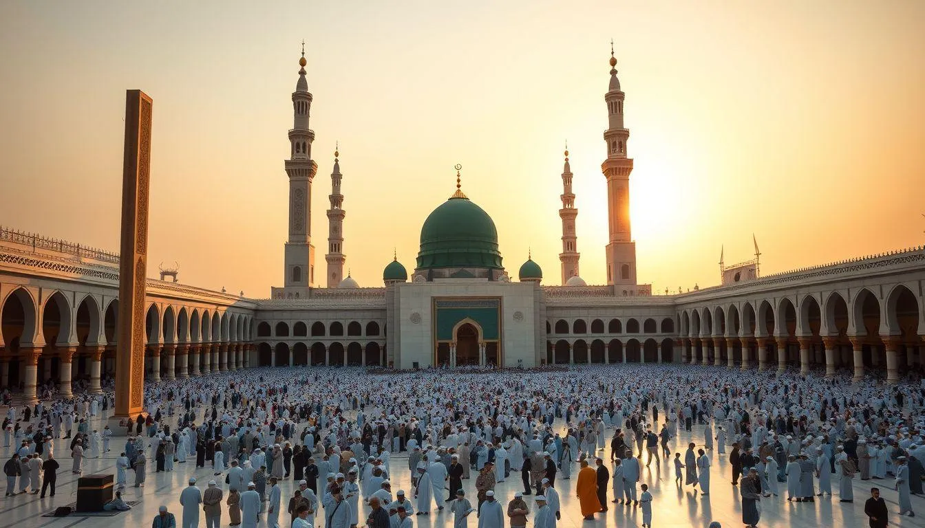 Hikmah dan Pelajaran dari Masjid Nabawi (c) Ilustrasi AI