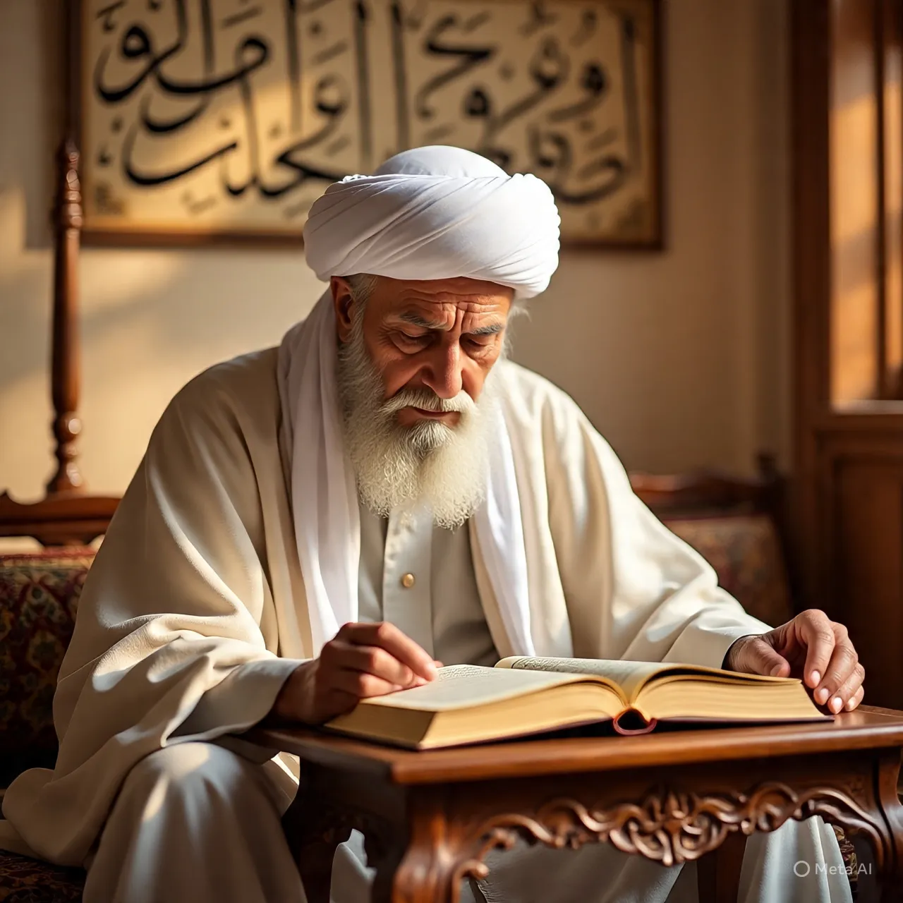 Cara Mengamalkan Kata Mutiara Para Ulama dan Habaib (c) Ilustrasi AI