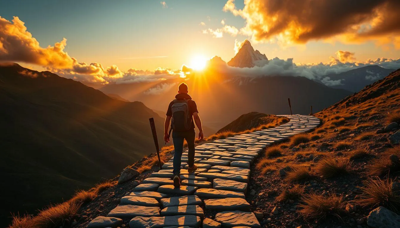 Kata Mutiara Perjalanan untuk Motivasi Hidup (c) Ilustrasi AI