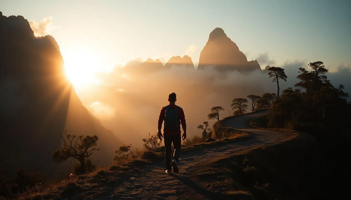 Filosofi Hidup dalam Kata Mutiara Perjalanan (c) Ilustrasi AI