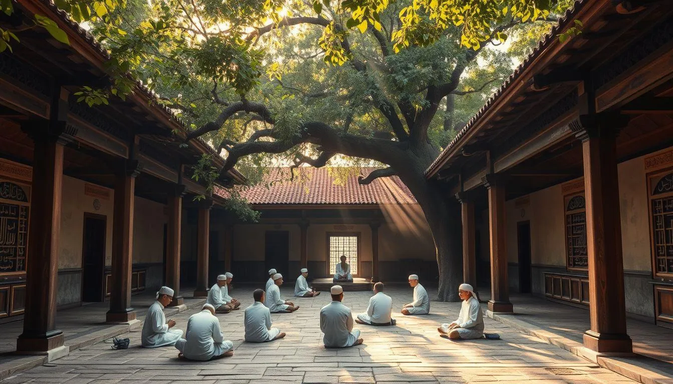 Pengertian dan Makna Kata Mutiara Santri (c) Ilustrasi AI