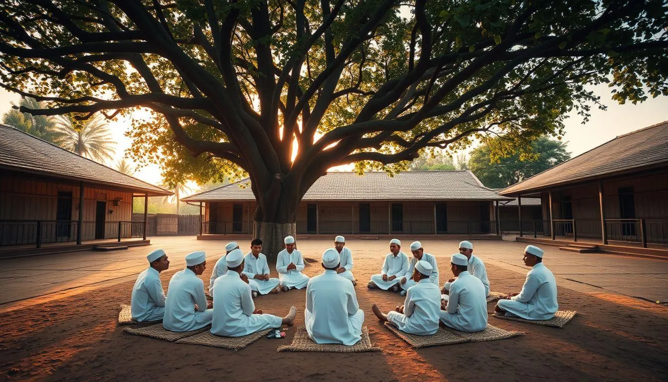 Nilai-Nilai Kehidupan dalam Kata Mutiara Santri (c) Ilustrasi AI