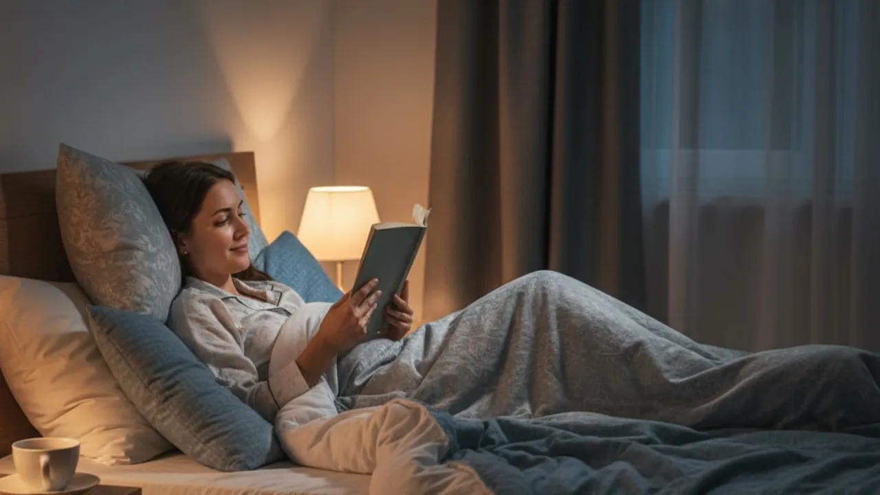 Manfaat Membaca Kata Mutiara Sebelum Tidur (c) Ilustrasi AI