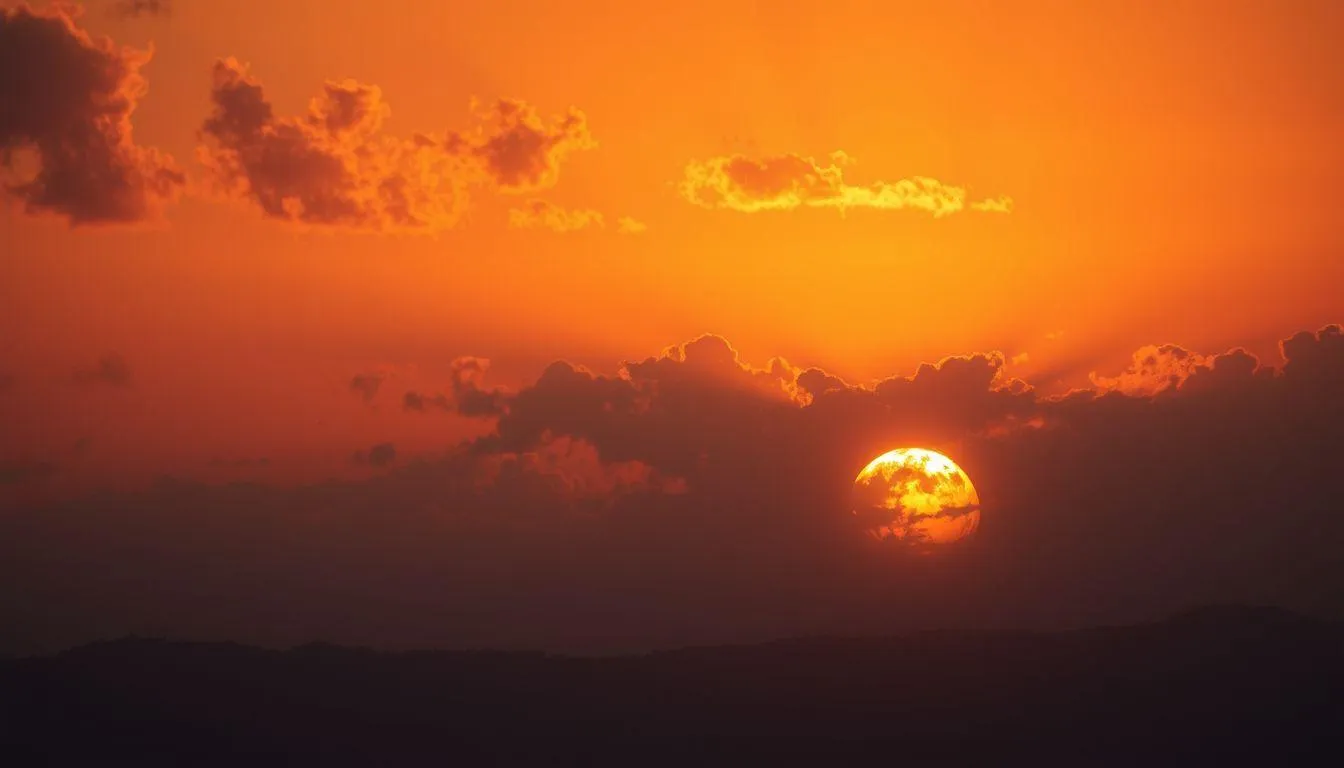 Filosofi Kehidupan dalam Kata Mutiara Sunset (c) Ilustrasi AI