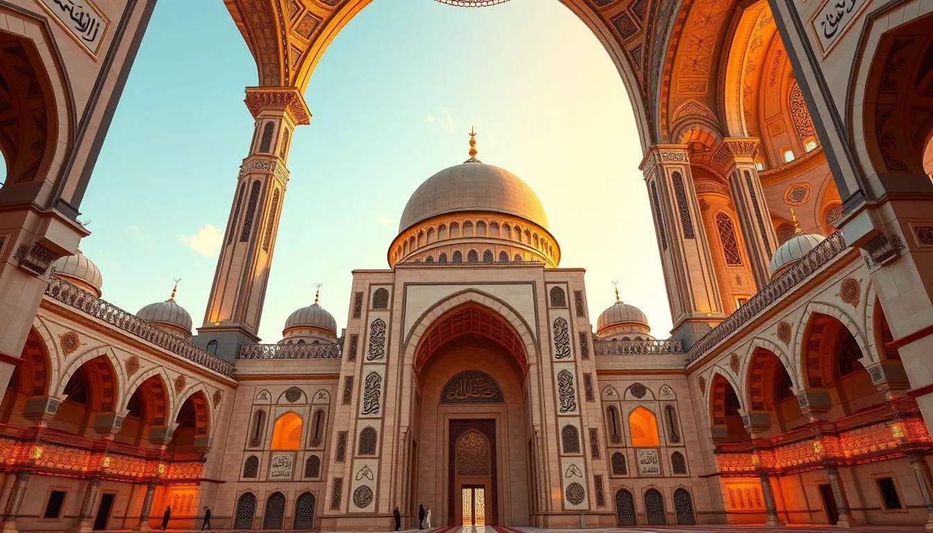 Inspirasi dari Arsitektur Tempat Ibadah (c) Ilustrasi AI