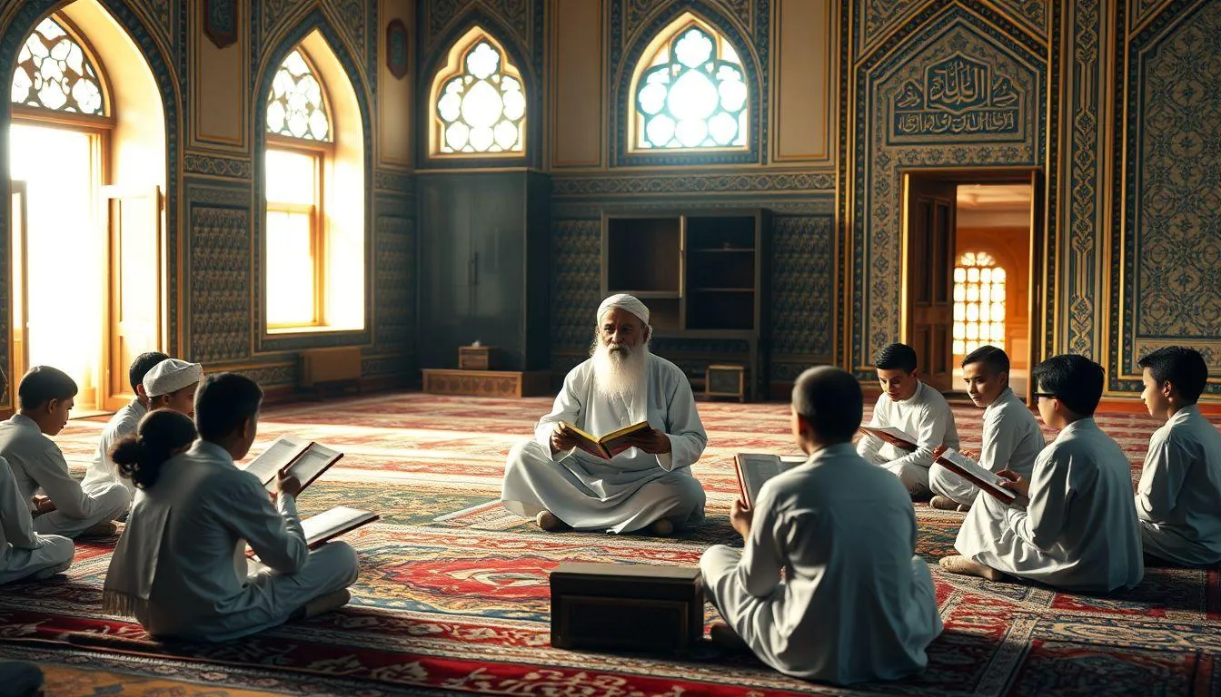 Pengertian dan Makna Adab dalam Menuntut Ilmu (c) Ilustrasi AI