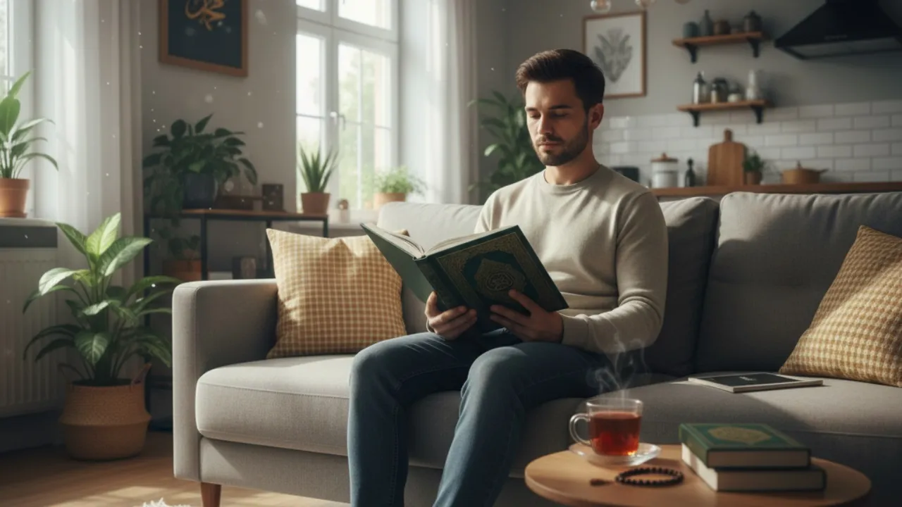 Hikmah dan Manfaat Membaca Al-Quran dalam Kehidupan (c) Ilustrasi AI