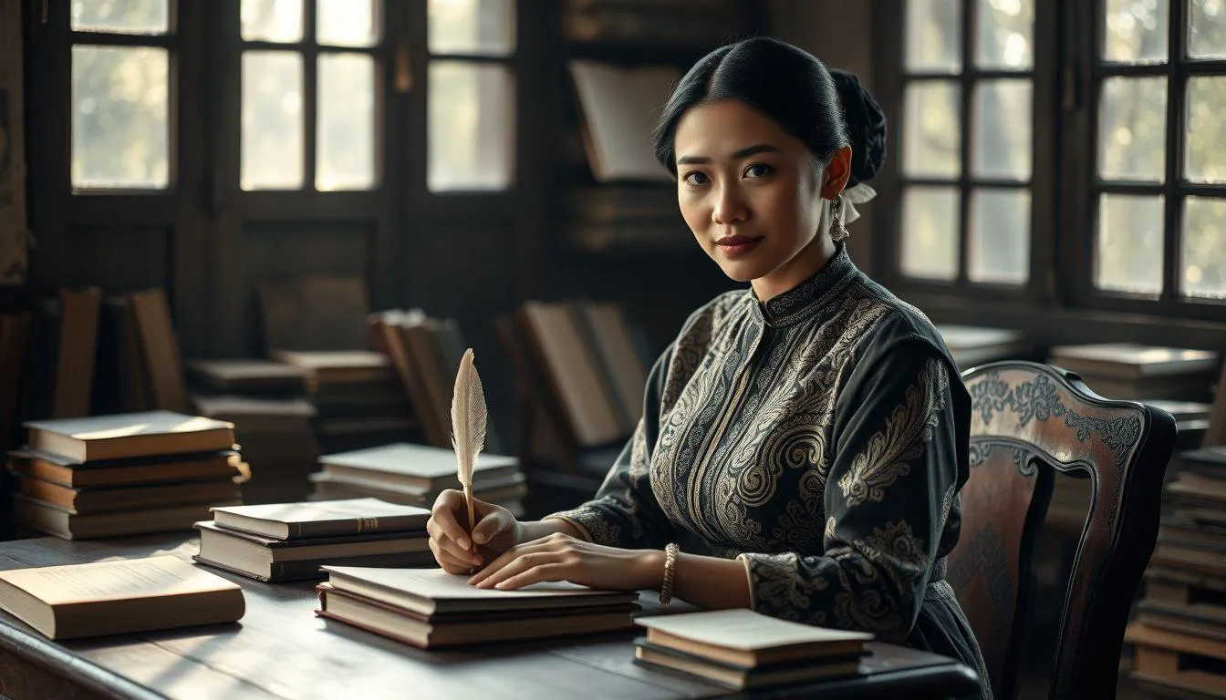 Inspirasi dari R.A. Kartini tentang Emansipasi Pendidikan (c) Ilustrasi AI