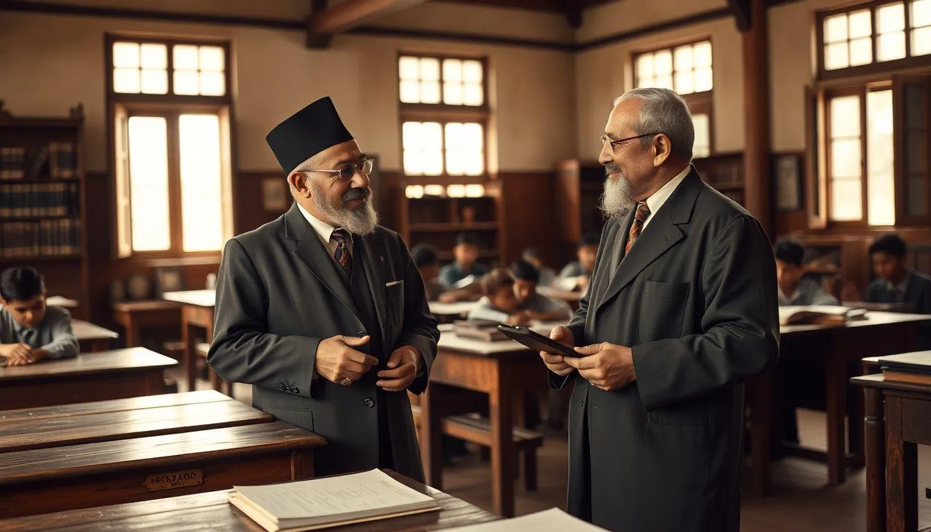 Warisan Pemikiran Mohammad Syafei dan Willem Iskander (c) Ilustrasi AI