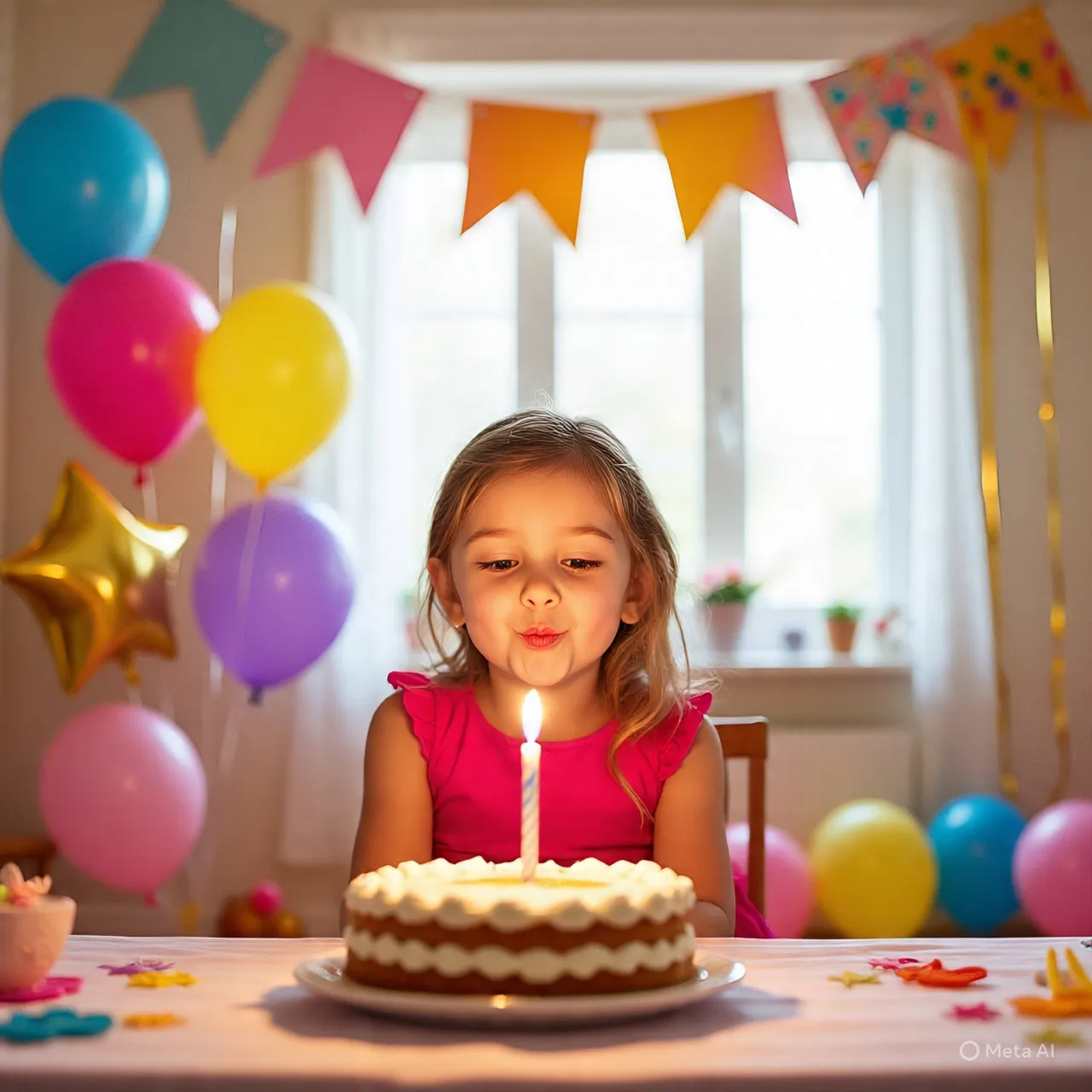 Kumpulan Kata Mutiara Ulang Tahun Anak Perempuan yang Menyentuh Hati (c) Ilustrasi AI